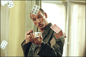 Eccleston gets his cards